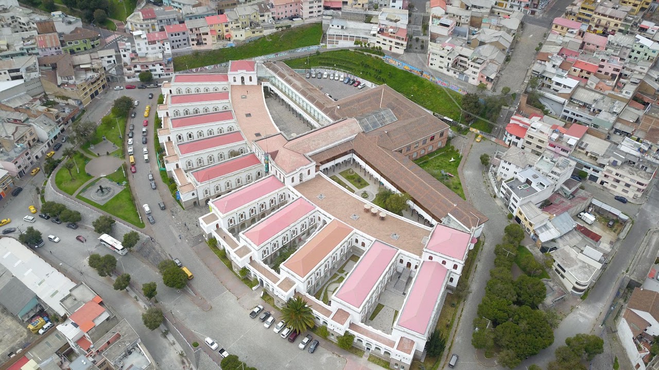 Vista aérea del Centro de Arte Contemporáneo